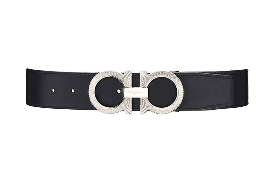 FERRAGAMO Calfskin Leather Belt 670090-750194