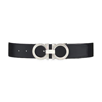 FERRAGAMO Calfskin Leather Belt 670090-750194