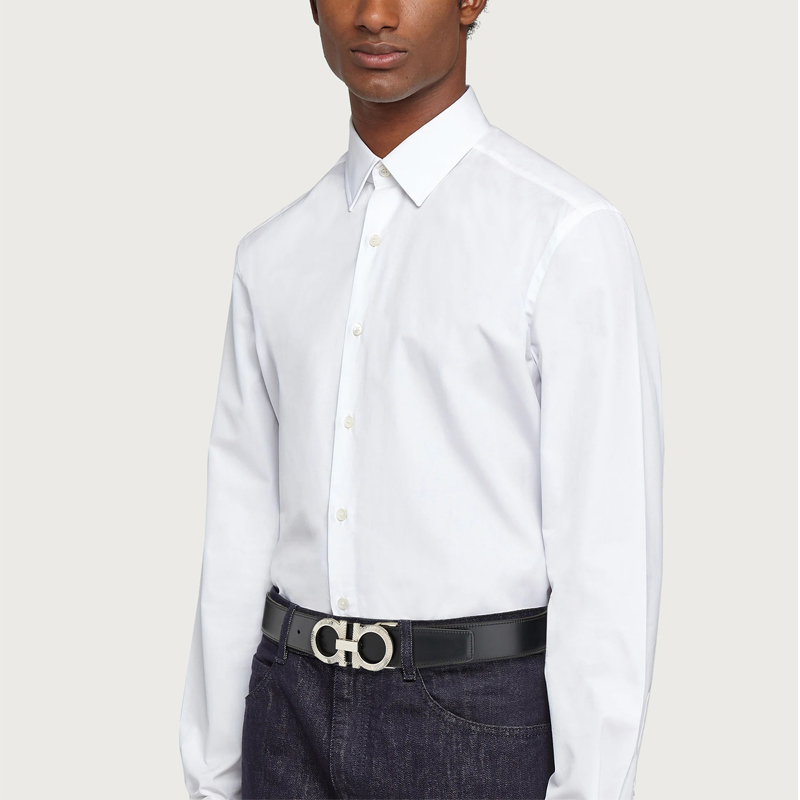 FERRAGAMO Calfskin Leather Belt 670090-750194 圖 4