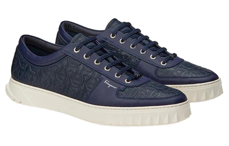 FERRAGAMO Casual Fashion Sneaker 'Blue' 圖 3