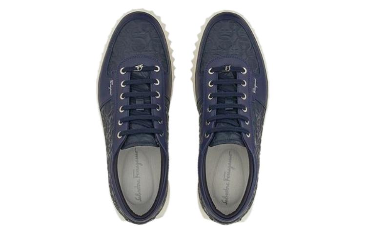FERRAGAMO Casual Fashion Sneaker 'Blue' 圖 4