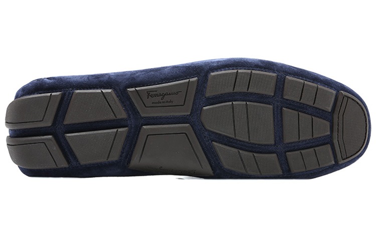 Shop FERRAGAMO Sepatu Santai 'Biru Tua' 020144-742249