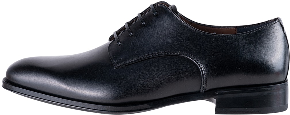 FERRAGAMO Casual Lace-Up Leather Shoe 'Black' 00940-702349 Buy FERRAGAMO Casual Lace-Up Leather Shoe 'Black' 00940-702349