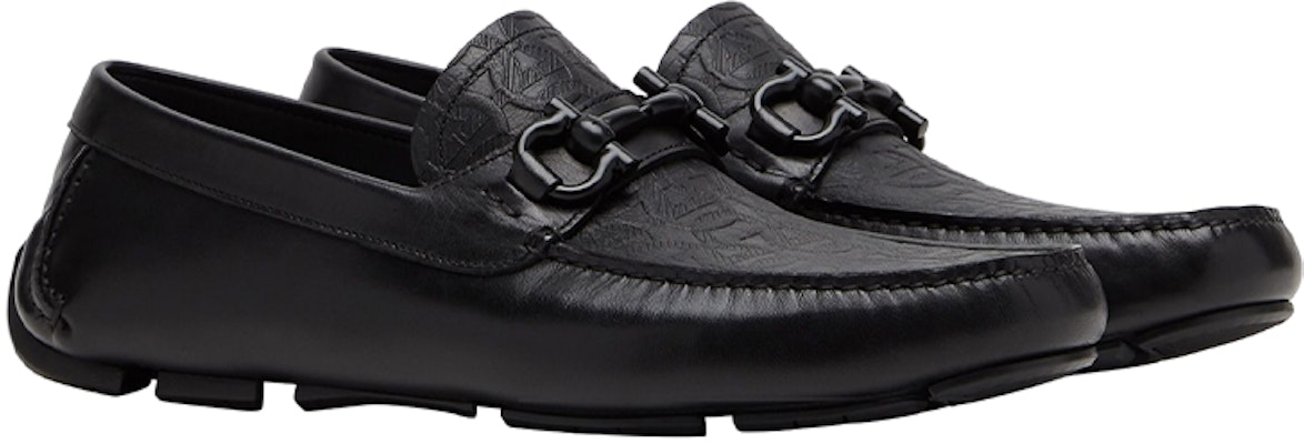 Zapatos de Cuero Casual Estampados FERRAGAMO 'Negro' 02C398-740689 Order Zapatos de Cuero Casual Estampados FERRAGAMO 'Negro' 02C398-740689