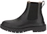 FERRAGAMO But Chelsea 'Kulit Anak Lembu Hitam dengan Elastik' 020442-745606