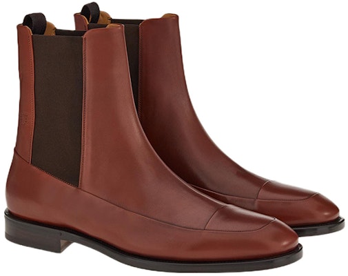 FERRAGAMO Chelsea Boot 'Brown Fashion' 021085-758204 Order FERRAGAMO Chelsea Boot 'Brown Fashion' 021085-758204