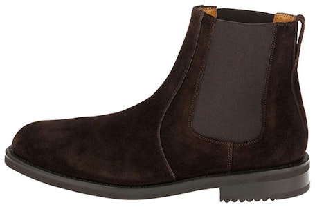 FERRAGAMO Chelsea Boot 'Kulit Suede Kopi' 020227-745953 Buy FERRAGAMO Chelsea Boot 'Kulit Suede Kopi' 020227-745953