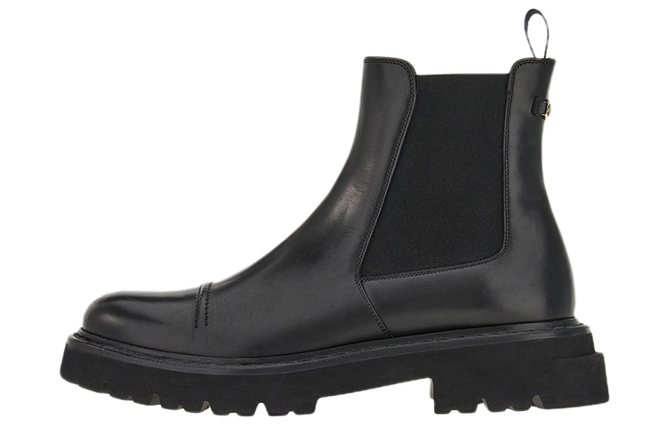 FERRAGAMO Chelsea Boots 'Black Calfskin' 021224-758197