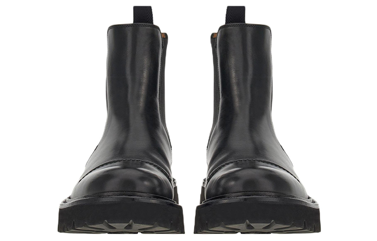 Lookbook フェラガモ チェルシーブーツ (カーフスキン ブラック) 021224-758197