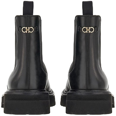 Botas Chelsea FERRAGAMO 'Cuero Negro' 021224-758197 Shop Botas Chelsea FERRAGAMO 'Cuero Negro' 021224-758197