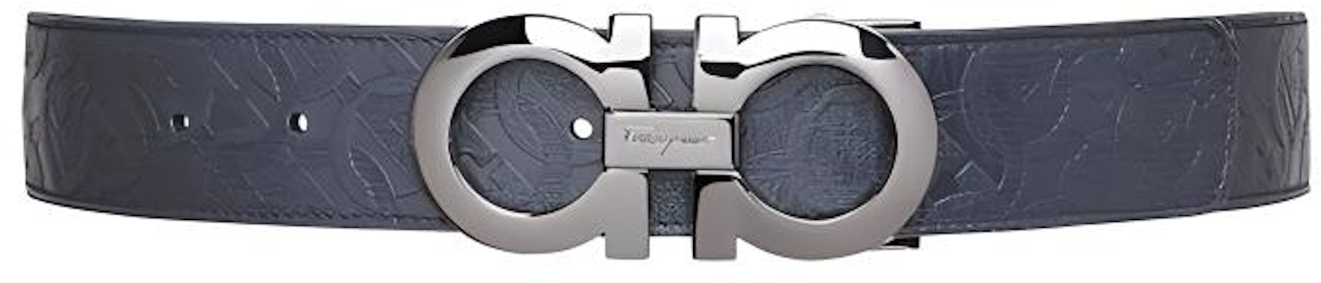 Ferragamo 经典蓝黑色皮带 3.5厘米宽 675542—0735830 Buy Ferragamo 经典蓝黑色皮带 3.5厘米宽 675542—0735830