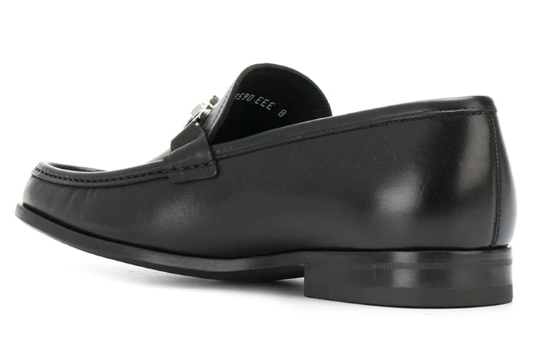 Shop FERRAGAMO Derby 'Black Business' 0686084