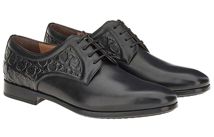 FERRAGAMO Derby 'Black Gancini' 圖 2