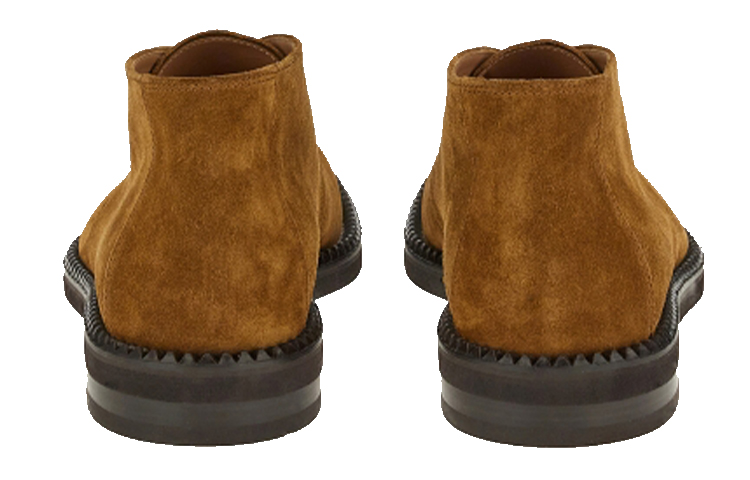 Shop フェラガモ デザートブーツ (コーヒー) 20238-745409