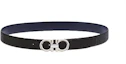 Lookbook Ferragamo 男士压纹Gancini可调节皮带 - 宽3.5cm 679939-0746527
