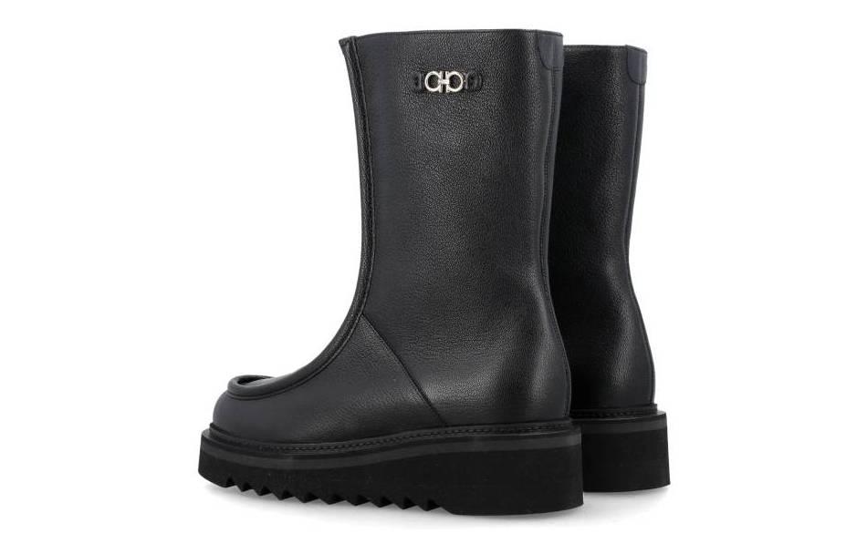 Buy 拉鍊踝靴，黑色踝靴ERIALO756800CBISCOTTO55