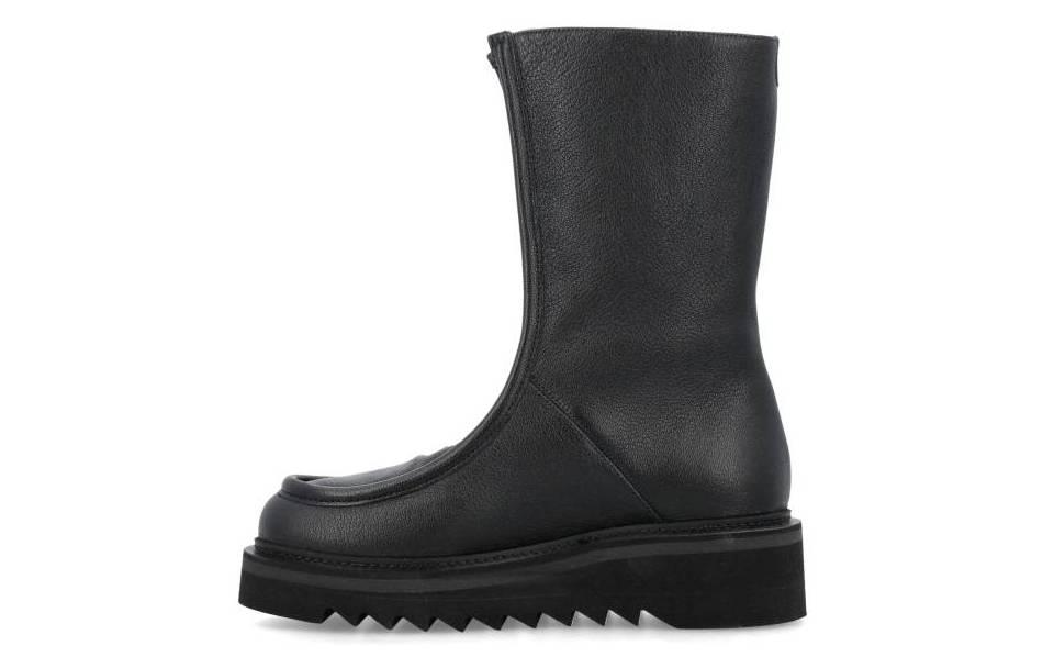 FERRAGAMO ERIALO Zip Up Boot 'Black Ankle' 圖 2