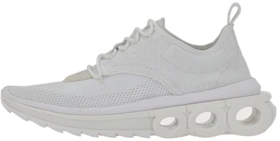 FERRAGAMO Fabric and Suede Leather Sneaker 'White' 021285-760648 FERRAGAMO Fabric and Suede Leather Sneaker 'White' 021285-760648
