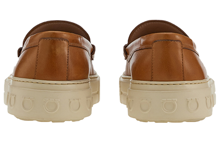 FERRAGAMO Fashion Casual Flats 'Brown' 圖 4