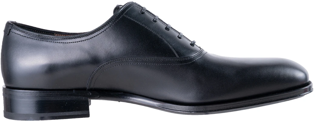 FERRAGAMO Fashion Casual Lace-Up Leather Shoes 'Black' 96924-705611 Order FERRAGAMO Fashion Casual Lace-Up Leather Shoes 'Black' 96924-705611
