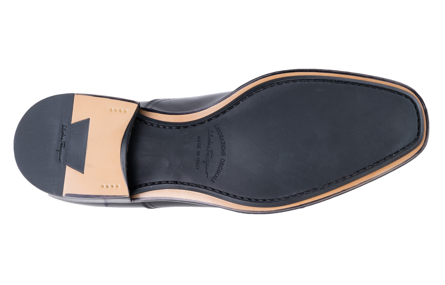 Purchase FERRAGAMO Fashion Casual Lace-Up Leather Shoes 'Black' 96924-705611