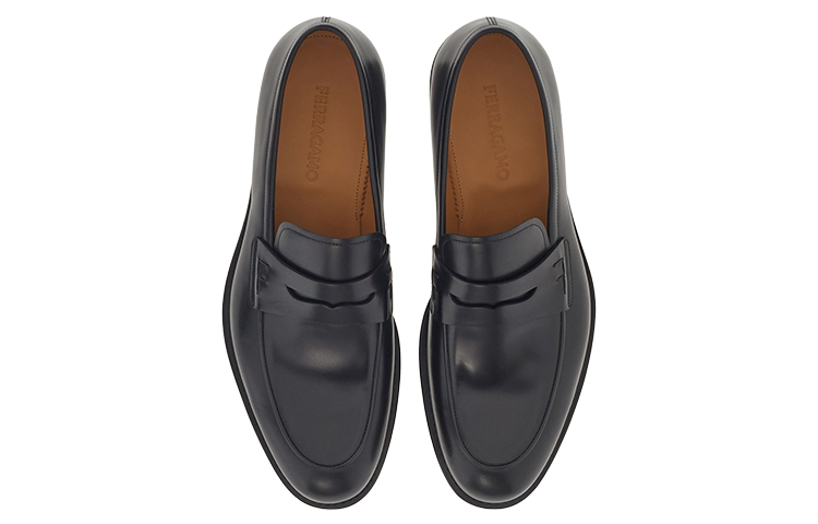 FERRAGAMO Fashion Penny Loafer 'Black' 圖 3