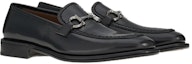 Order FERRAGAMO Ferragano Gancini Moccasin 'Black Calfskin' 020576-750861
