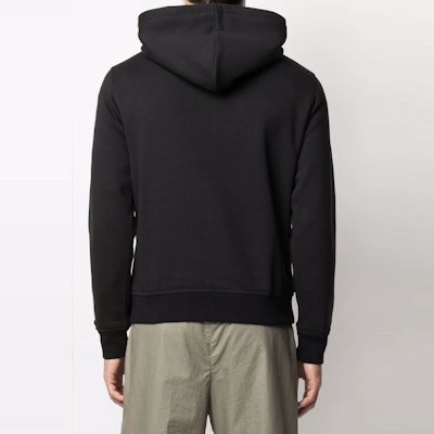 FERRAGAMO FW21 标志刺绣抽绳连帽衫 黑色 746606002 747000000 Shop FERRAGAMO FW21 标志刺绣抽绳连帽衫 黑色 746606002 747000000