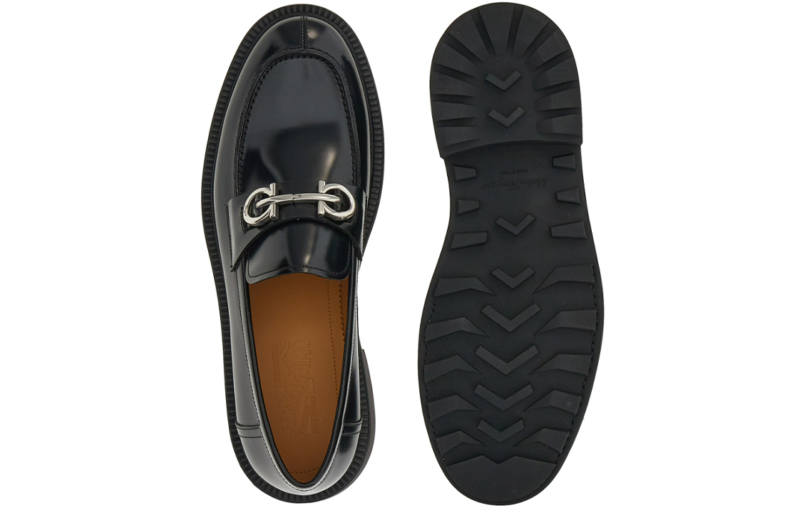 Purchase 菲拉格慕 GALLES 男士黑色时尚休闲鞋 021141-758380