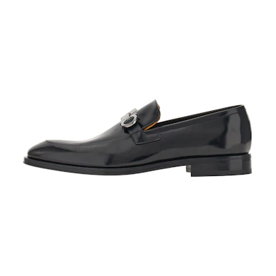 FERRAGAMO Gancini 'Black Buckle'