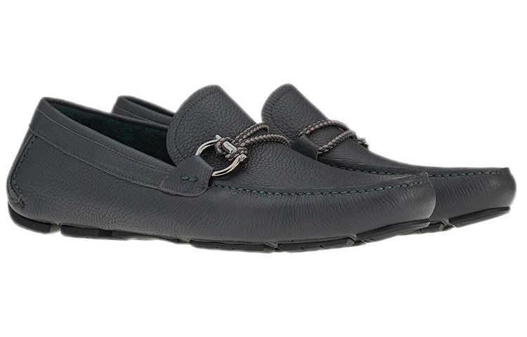 Order FERRAGAMO Gancini 'Kulit Anak Lembu Hitam' 02A220-749608