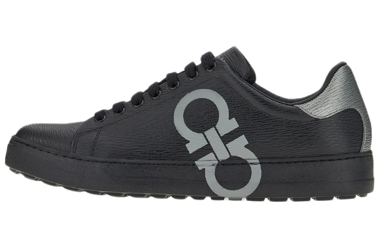 FERRAGAMO Gancini 'Black Grey' 020489-753088