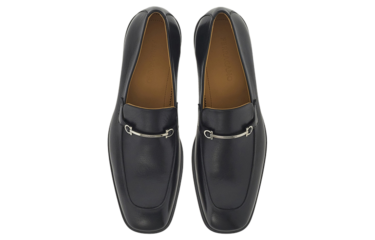FERRAGAMO Gancini 'Black Loafers' 圖 3