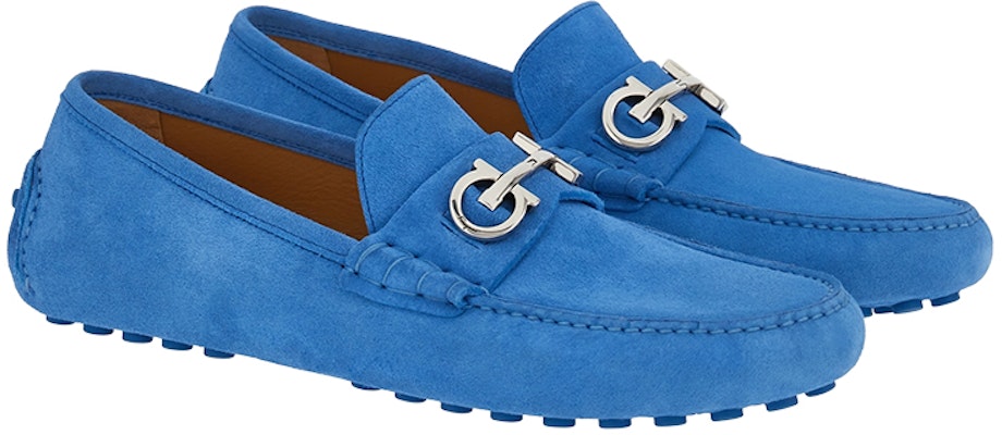 FERRAGAMO Gancini 'Sepatu Moccasin Gesper Biru' 020983-762345 Order FERRAGAMO Gancini 'Sepatu Moccasin Gesper Biru' 020983-762345