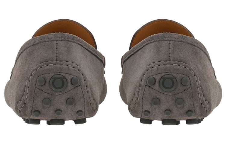 FERRAGAMO Gancini 'Dark Grey Suede' 圖 4