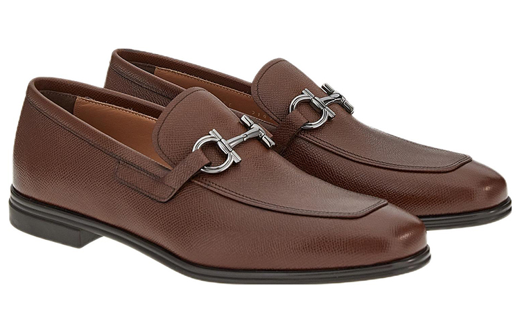Order 페라가모 간치니 브라운 로퍼 (Ferragamo Ganci Brown Loafers) 02C041-753144