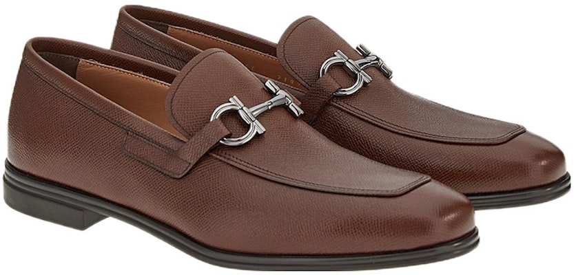 FERRAGAMO Gancini 'Sepatu Loafers Kulit Coklat Modis' 02C041-753144 Order FERRAGAMO Gancini 'Sepatu Loafers Kulit Coklat Modis' 02C041-753144