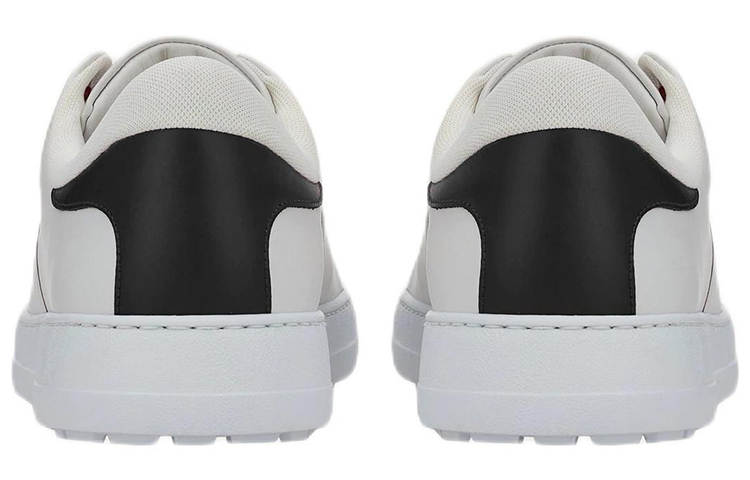 Shop FERRAGAMO Gancini 'Retro Tennis Hitam dan Putih' 020832-754101