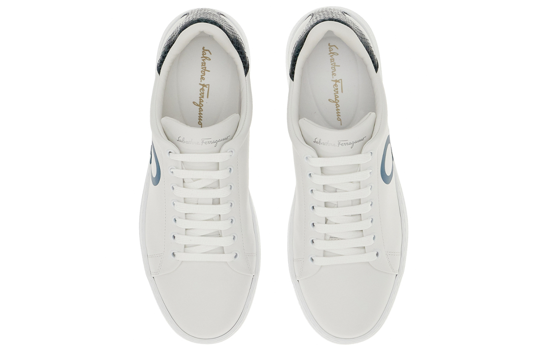 Salvatore Ferragamo｜SNEAKERS (020489 759967) Buy FERRAGAMO Gancini 'White Fashion Sneakers' 020489-759967