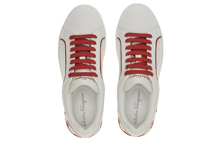 FERRAGAMO Gancini 'White Red' 圖 3