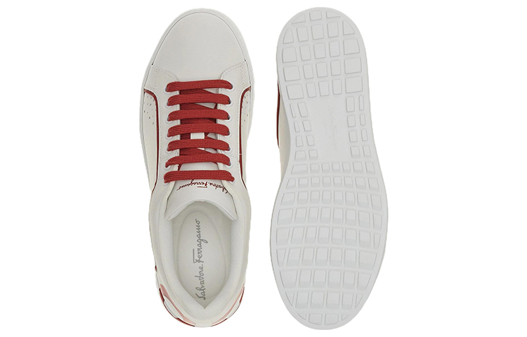 FERRAGAMO Gancini 'White Red' 圖 5