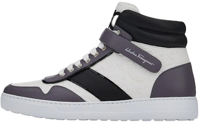 FERRAGAMO Gancini Alta 'Blanco Negro Gris' 020465-753128 Buy FERRAGAMO Gancini Alta 'Blanco Negro Gris' 020465-753128