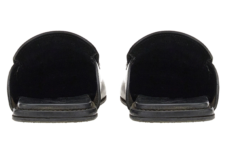 FERRAGAMO Gancini Leather Mule 'Black' 圖 4