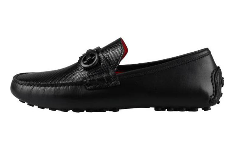 FERRAGAMO Gancini Loafer 'Black'