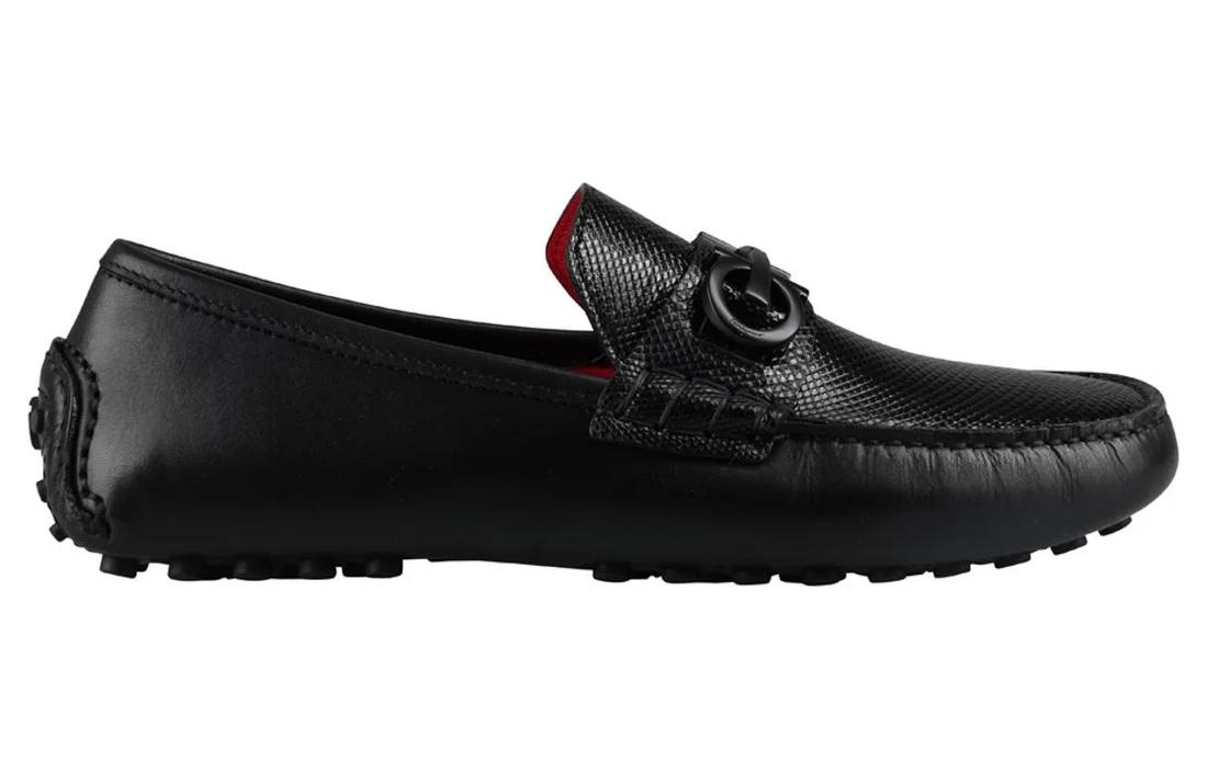 FERRAGAMO Gancini Loafer 'Black' 圖 4