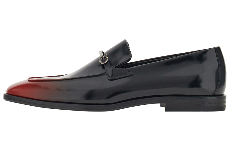 FERRAGAMO Gancini Loafer 'Black Fashion Buckle'