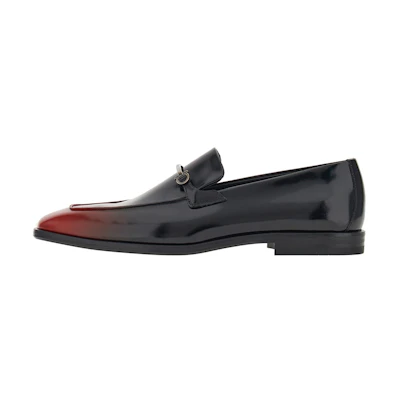 FERRAGAMO Gancini Loafer 'Black Fashion Buckle'