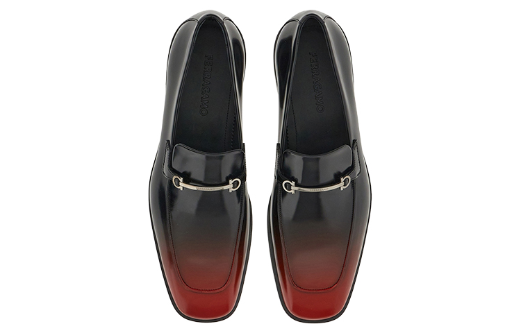 FERRAGAMO Gancini Loafer 'Black Fashion Buckle' 圖 3