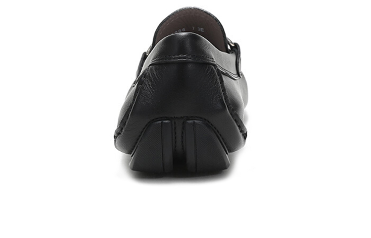 Shop Mocasín FERRAGAMO Gancini 'Cuero Negro' 02C216-724923