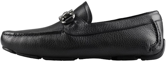 FERRAGAMO Gancini Loafer 'Black Leather' 02C398-755610 FERRAGAMO Gancini Loafer 'Black Leather' 02C398-755610